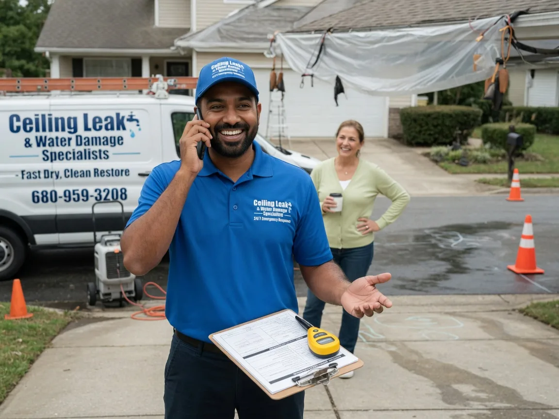 Ceiling Leak Cleanup Mershon, GA FAQs