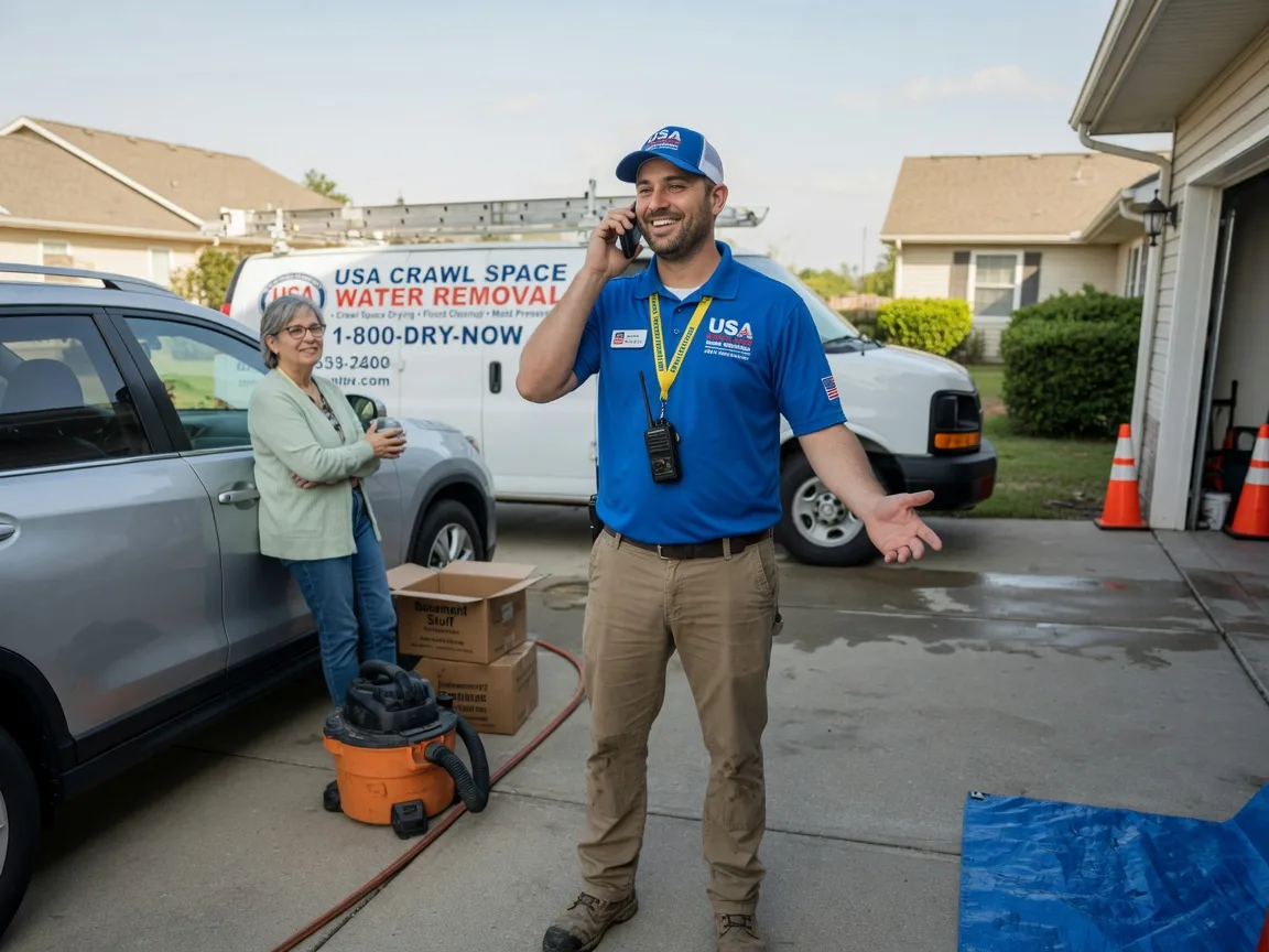 Crawl Space Water Removal Mershon, GA FAQs